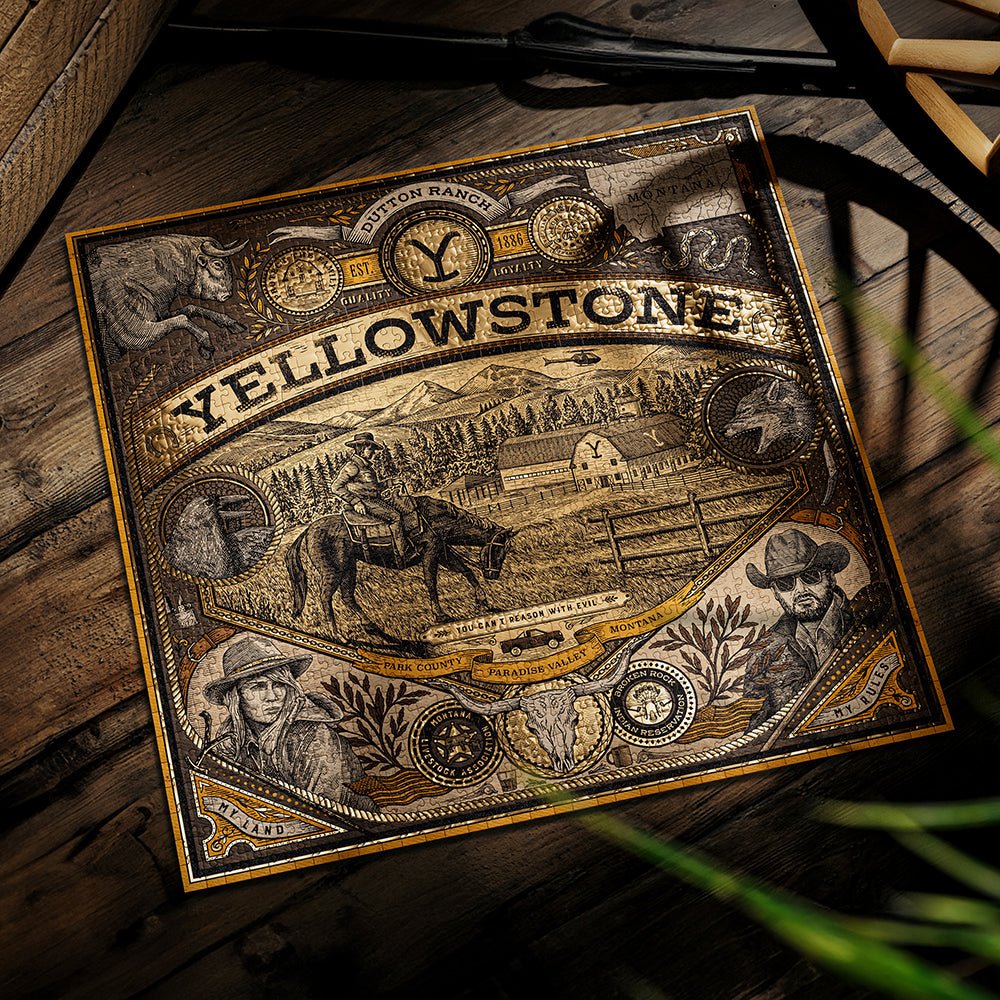 Yellowstone 1,000-Piece Puzzle - Image 5