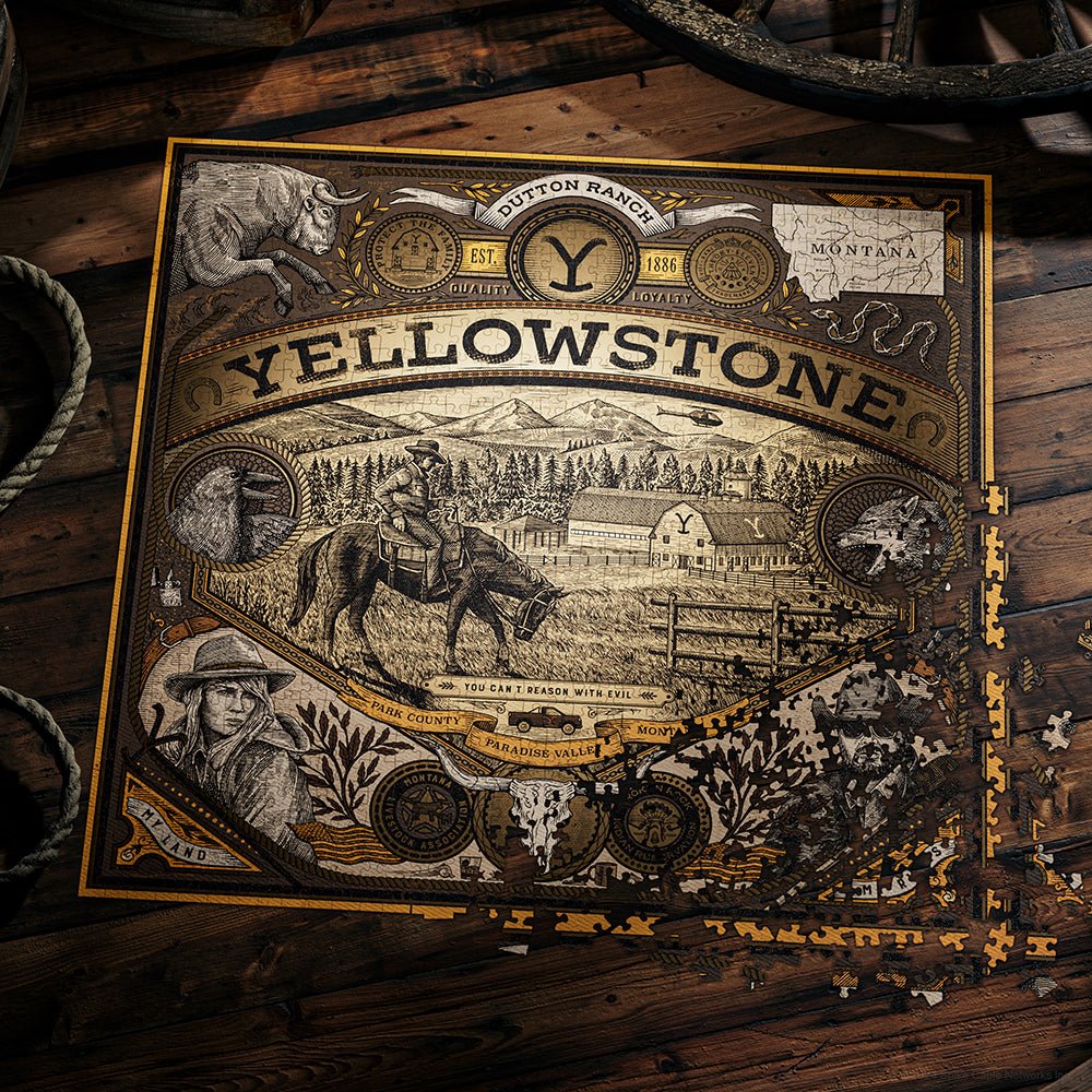 Yellowstone 1,000-Piece Puzzle - Image 6
