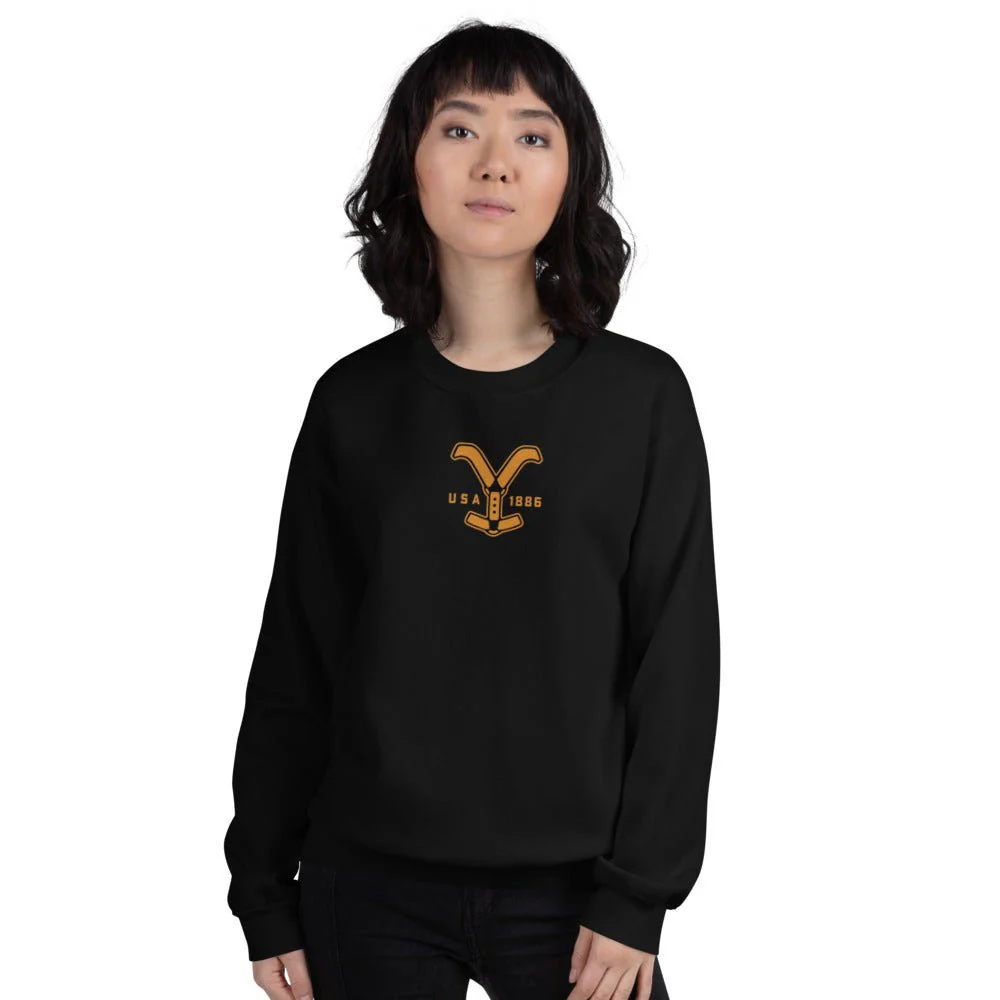 Yellowstone Ride For The Brand Embroidered Sweatshirt - Image 3