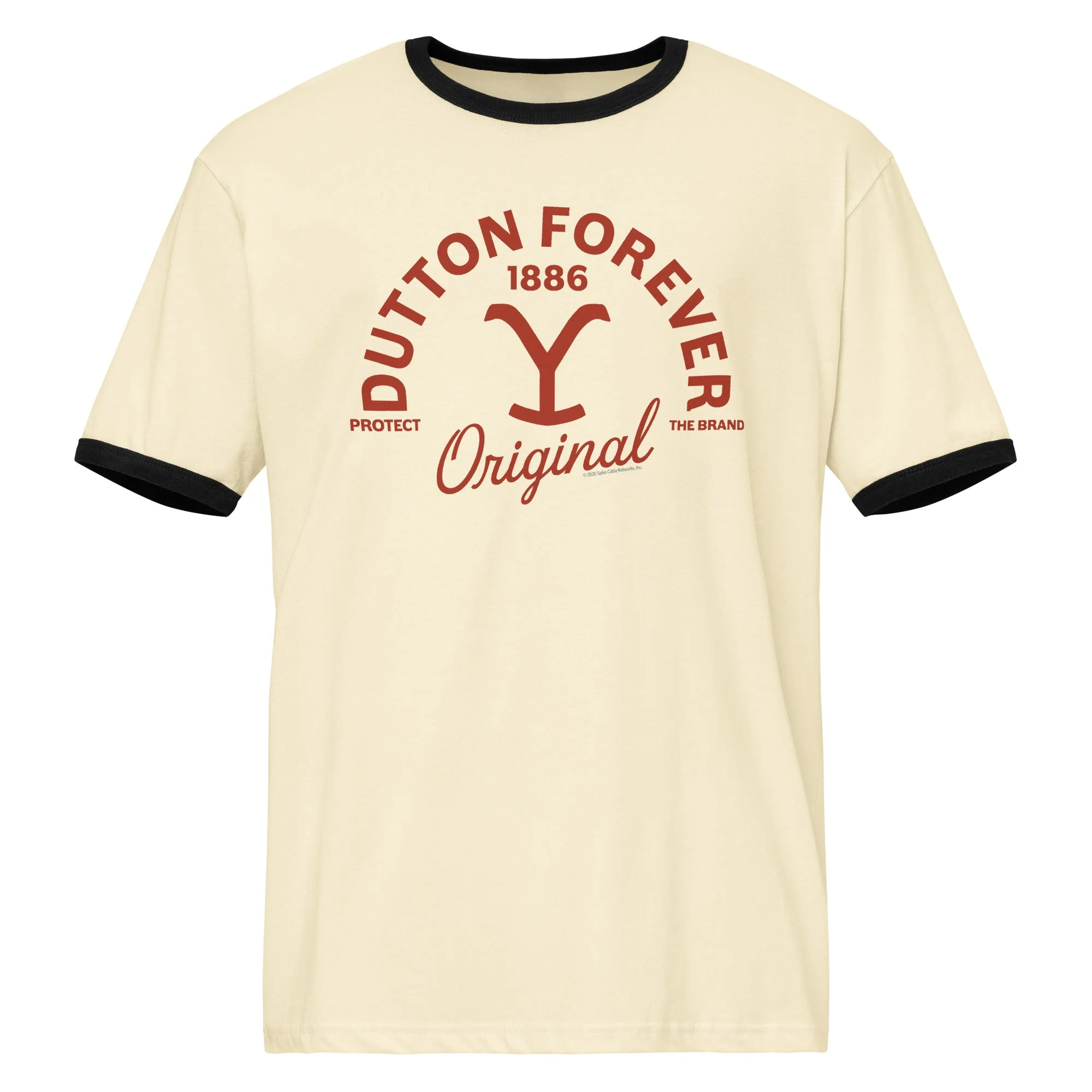 Yellowstone Ringer T-Shirt Dutton Forever