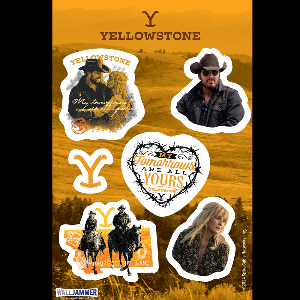 Yellowstone Rip & Beth Wall Decals - Image 3
