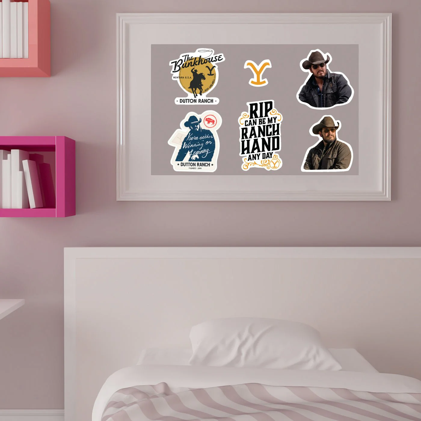 Yellowstone Rip & Beth Wall Decals - Image 4