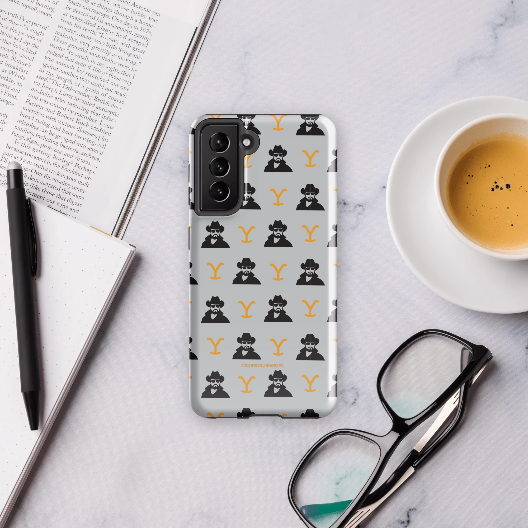 Yellowstone RIP Pattern Tough Phone Case - Samsung - Image 15