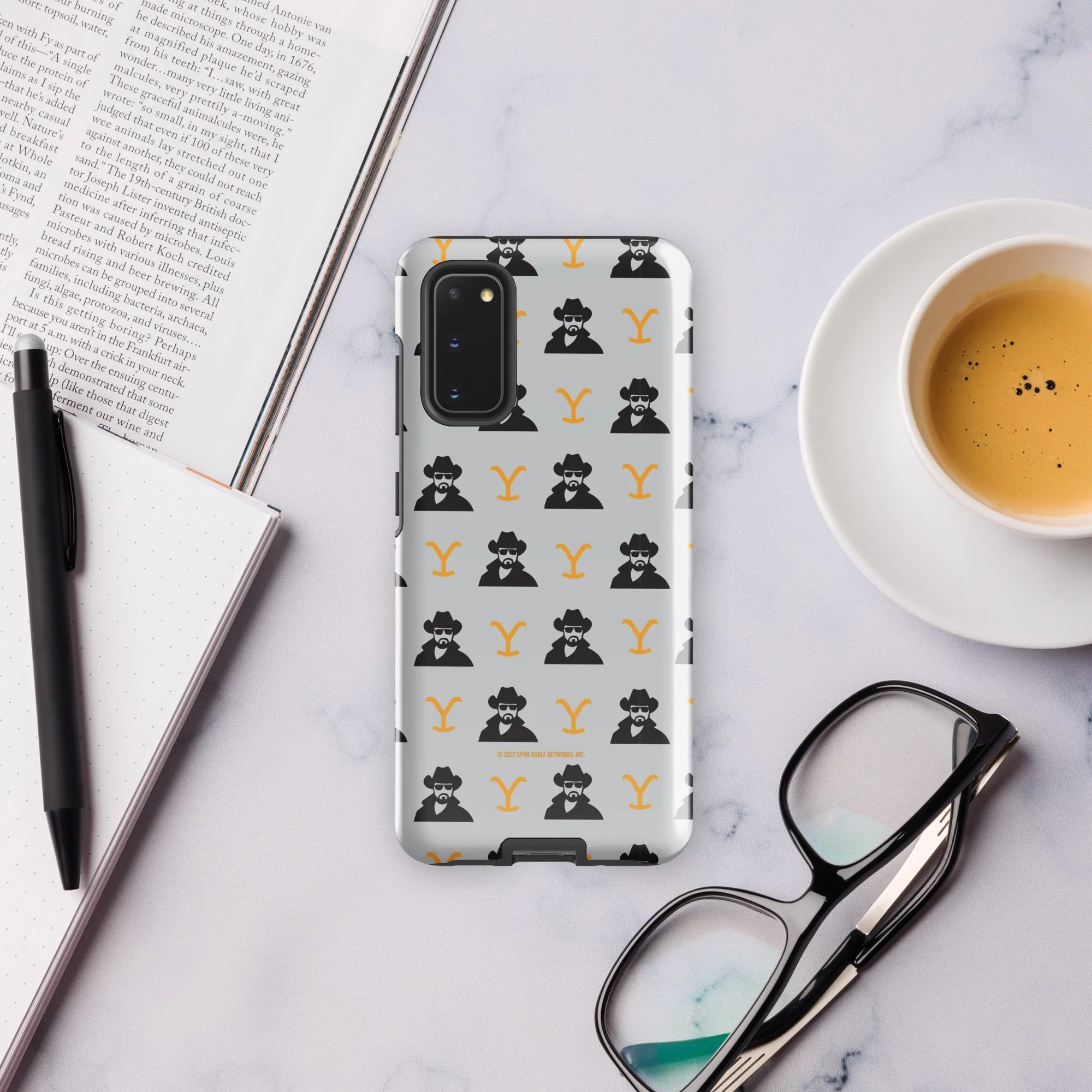 Yellowstone RIP Pattern Tough Phone Case - Samsung - Image 3