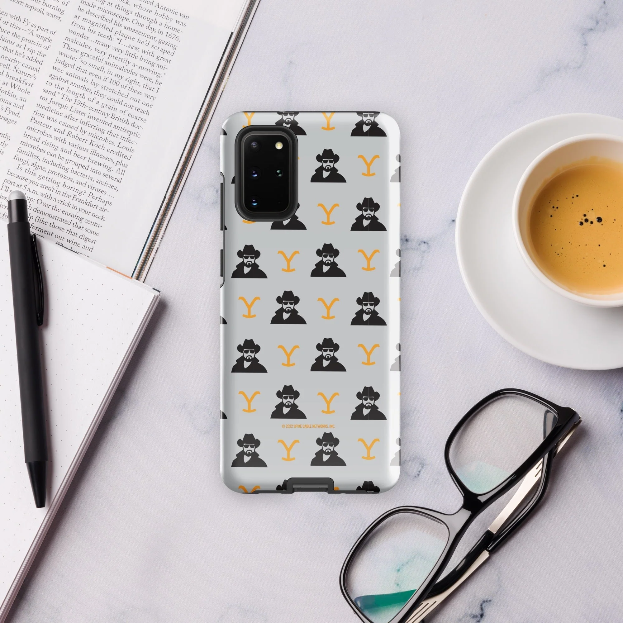 Yellowstone RIP Pattern Tough Phone Case - Samsung - Image 9