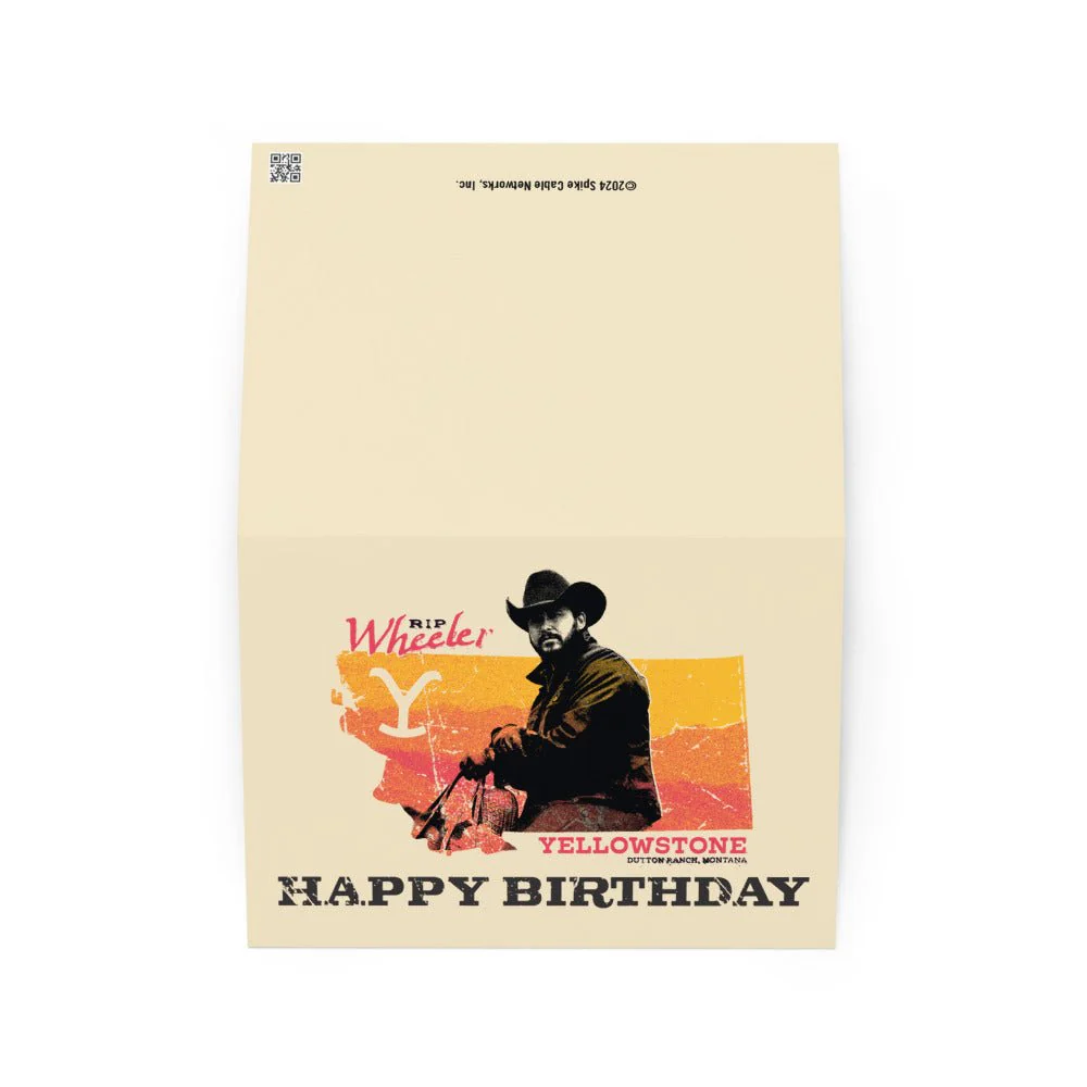 Yellowstone Rip Wheeler Birthday Card - Image 2