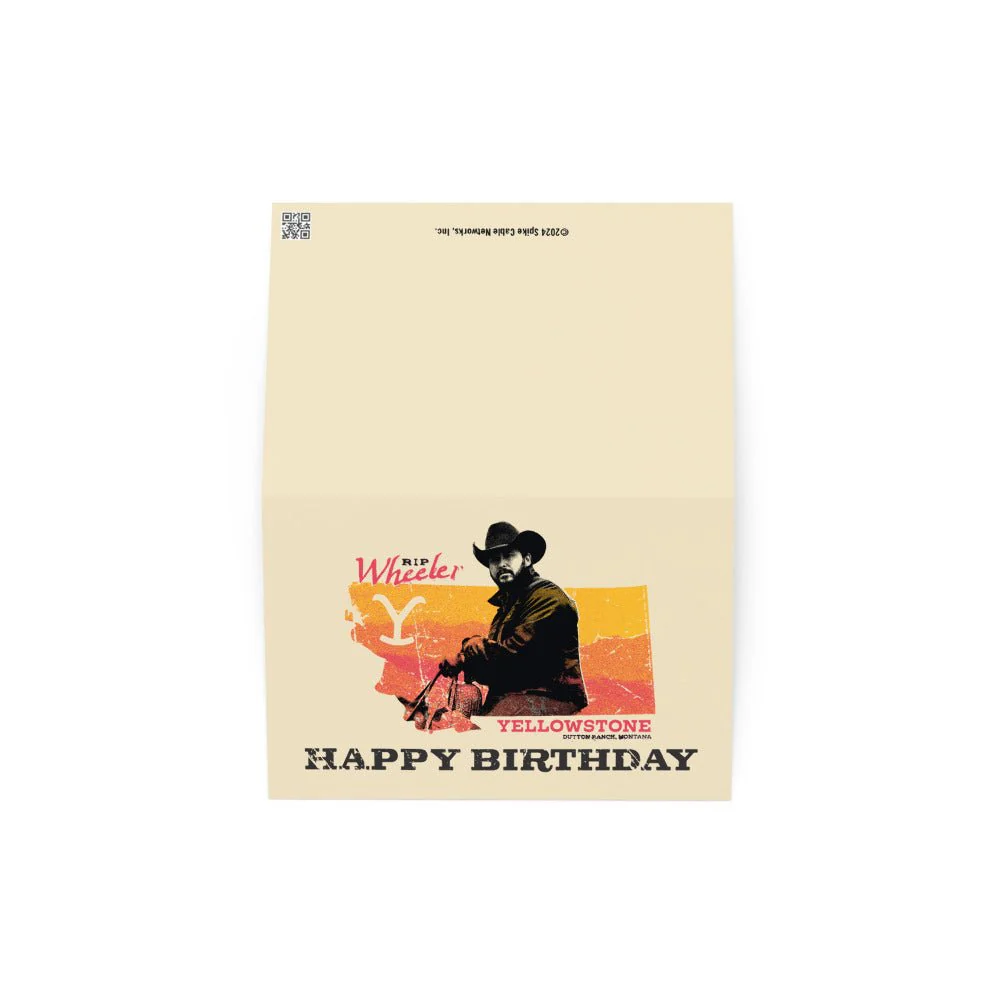 Yellowstone Rip Wheeler Birthday Card - Image 5