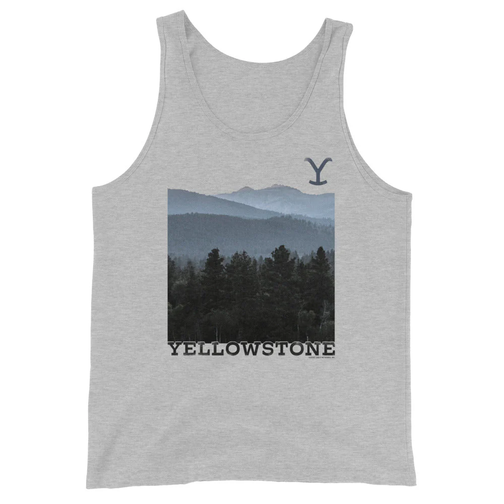 Yellowstone Scenery Unisex Tank Top