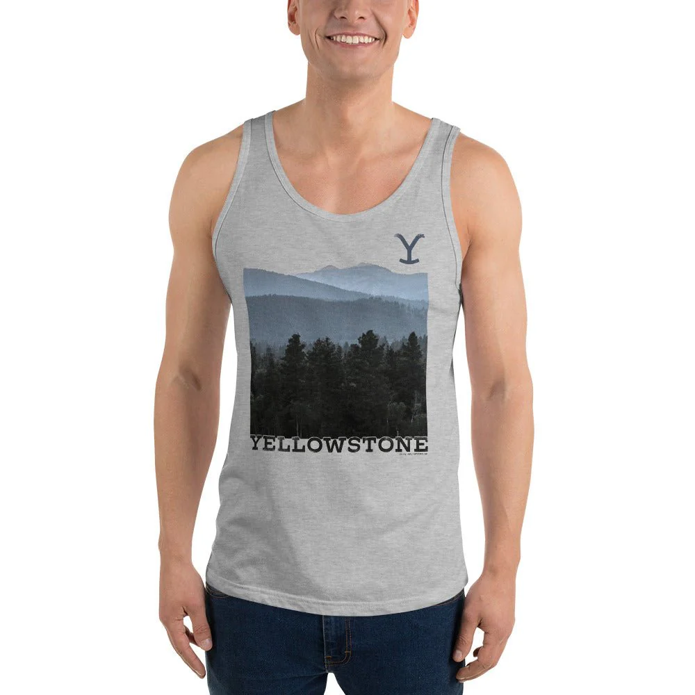 Yellowstone Scenery Unisex Tank Top - Image 2