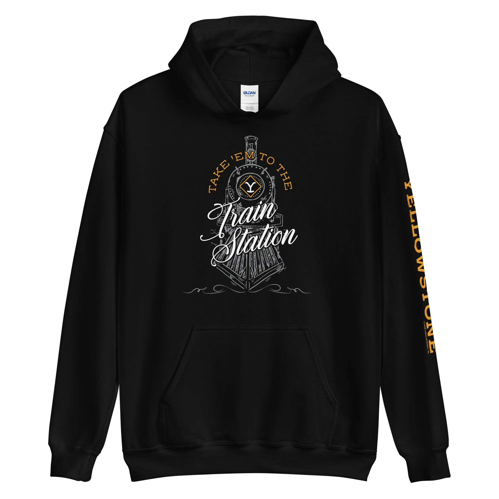Yellowstone Take 'Em To The Train Station Hooded Sweatshirt