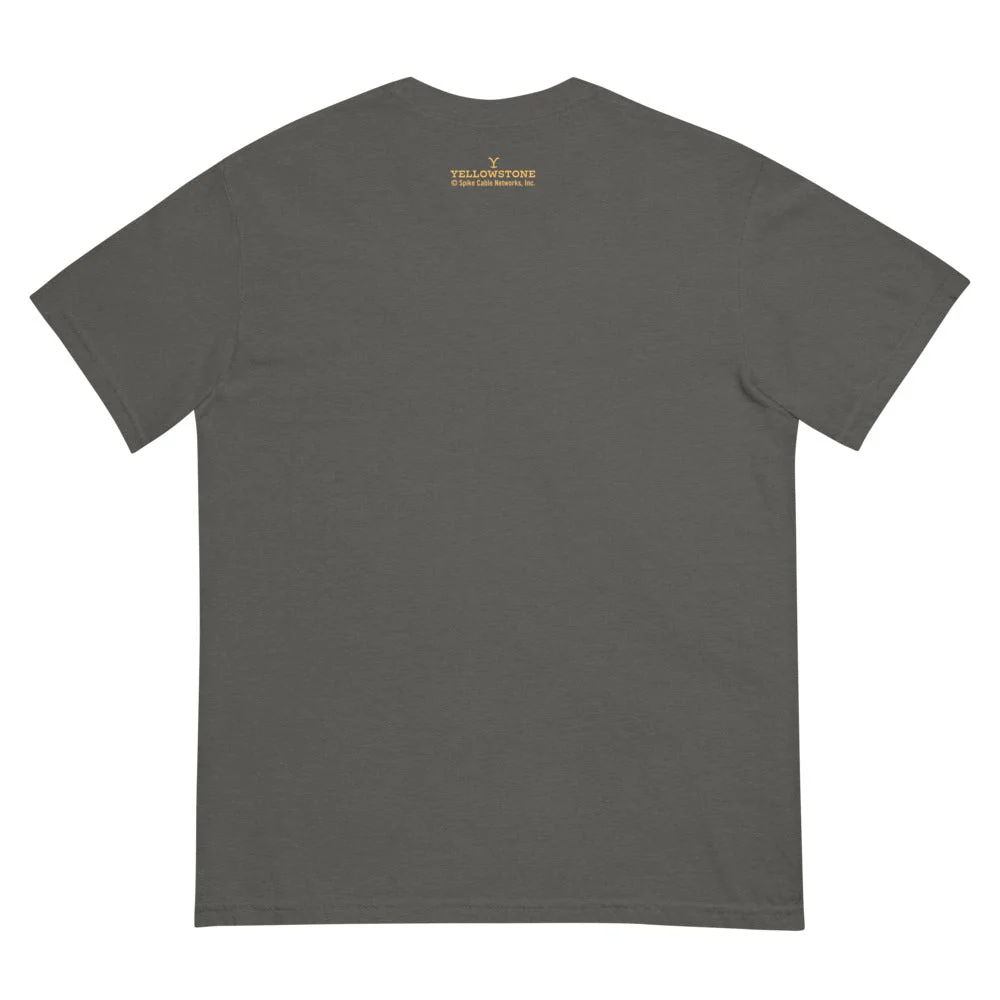 Yellowstone Take 'Em To The Train Station Unisex Comfort Colors T-Shirt - Image 9