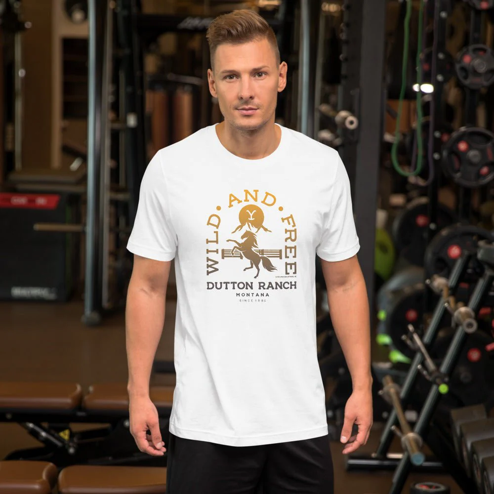 Yellowstone Wild And Free Unisex T-Shirt - Image 3