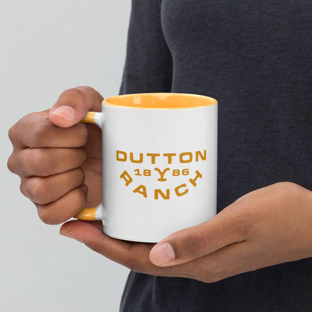 Yellowstone Wind Arrow Two Tone Mug - Image 3