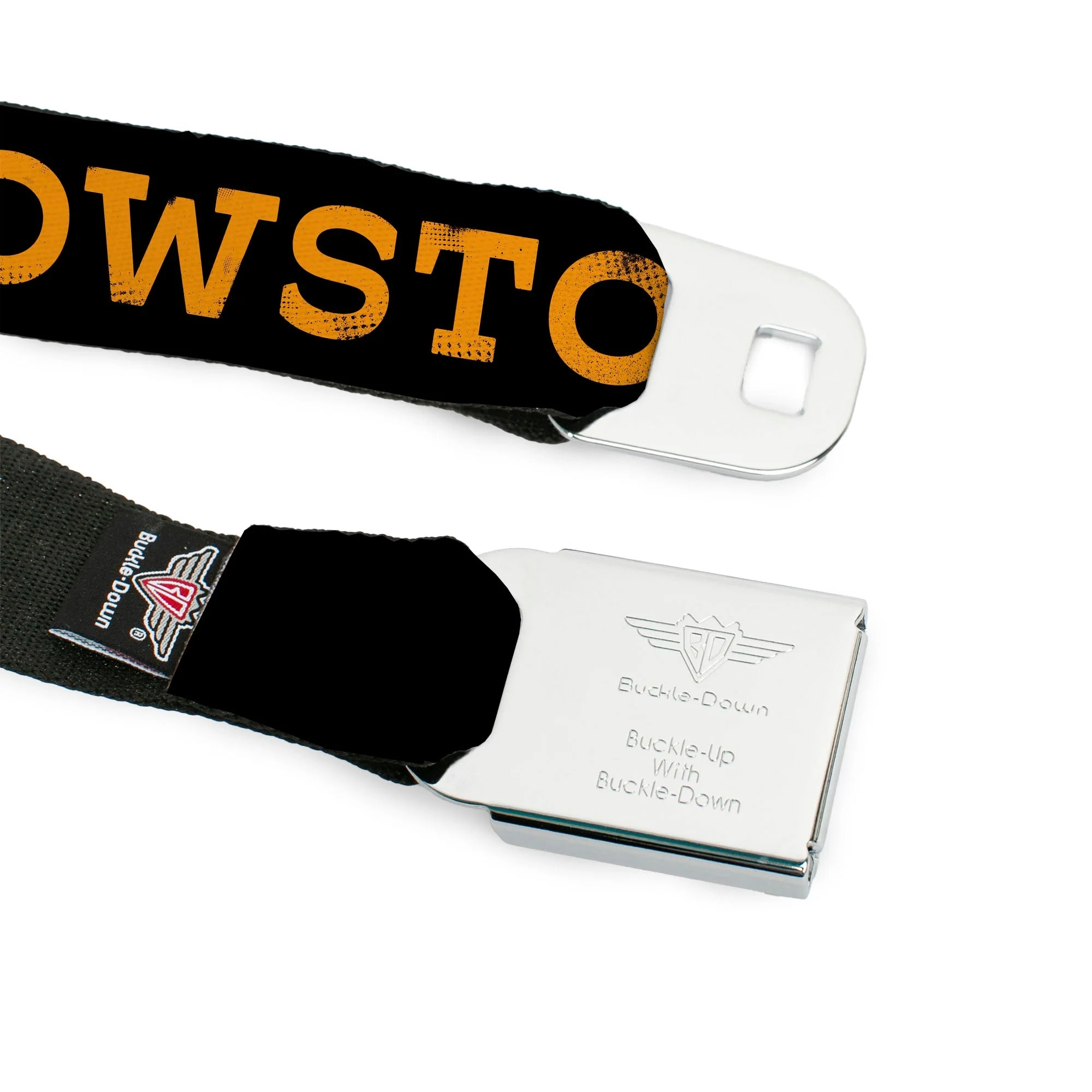 Yellowstone Y Logo Buckle-Down Adjustable Seatbelt Belt - Image 9
