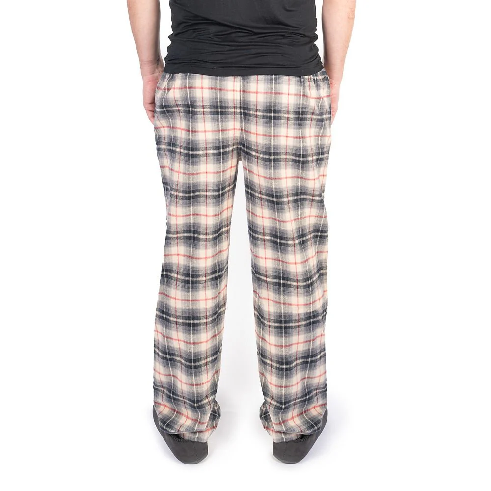 Yellowstone Y Embroidered Logo Men's Cabin Jams Flannel Pajama Pants - Image 9