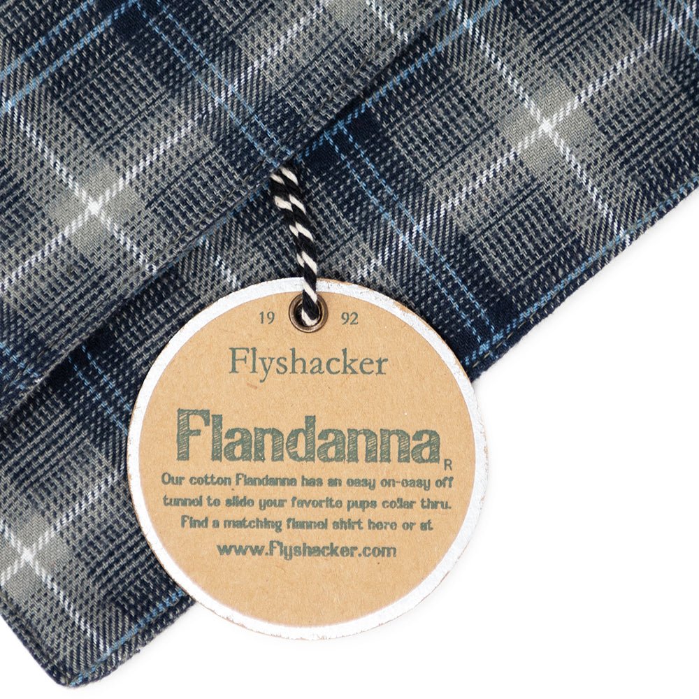 Yellowstone Y Logo Plaid Doggie Flandana - Image 5