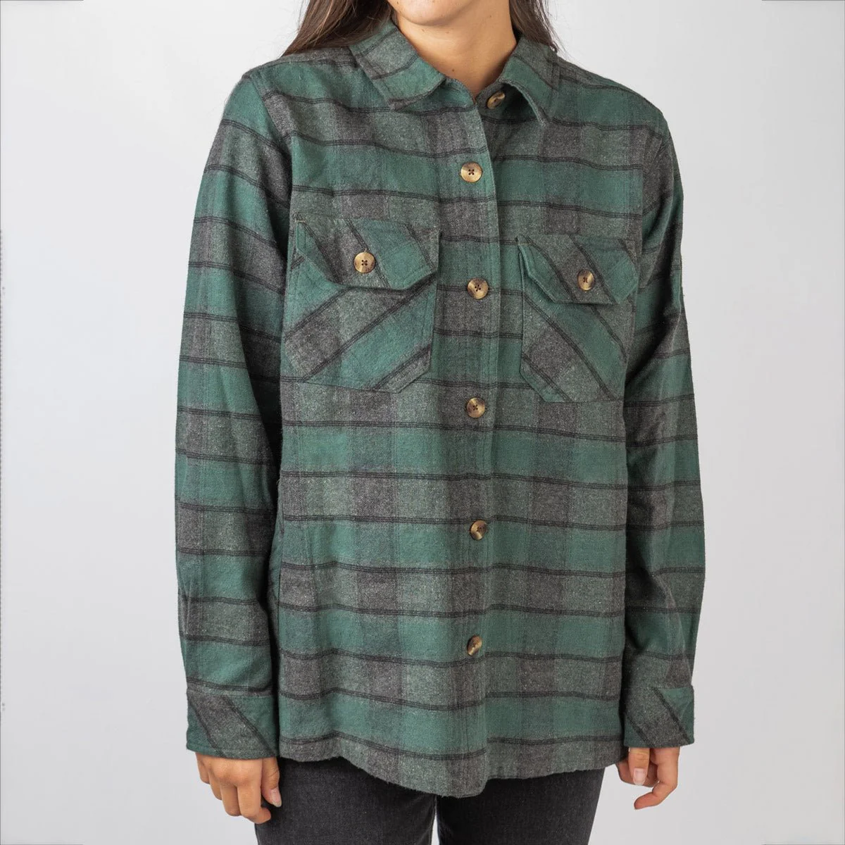 Yellowstone Y Logo Women's Charles River Shacket - Image 4
