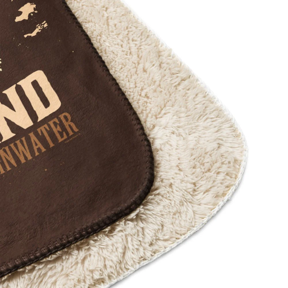 Yellowstone You Live With The Land Premium Sherpa Blanket - Image 4