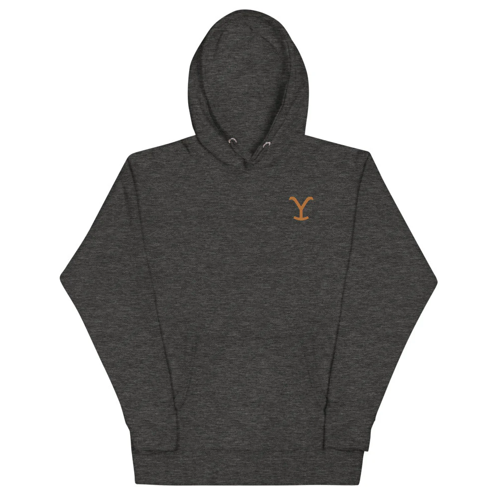 Yellowstone You Live With The Land Unisex Premium Hoodie - Image 6