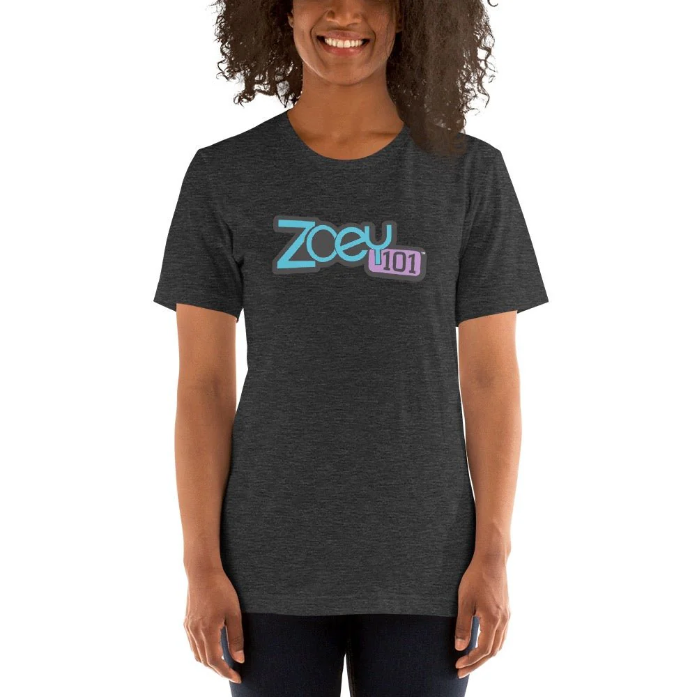 Zoey 101 Logo Adult Short Sleeve T-Shirt - Image 5