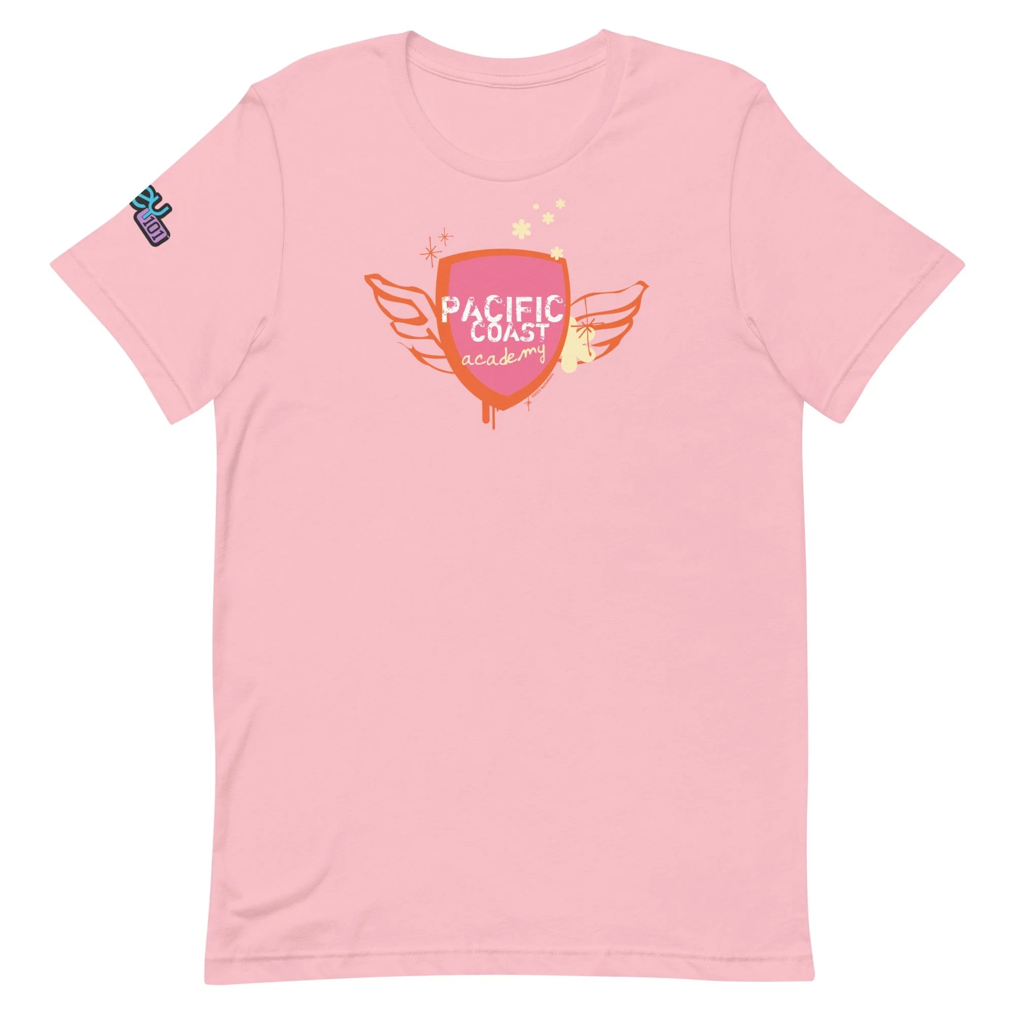Zoey 101 Pacific Coast Academy Adult Short Sleeve T-Shirt