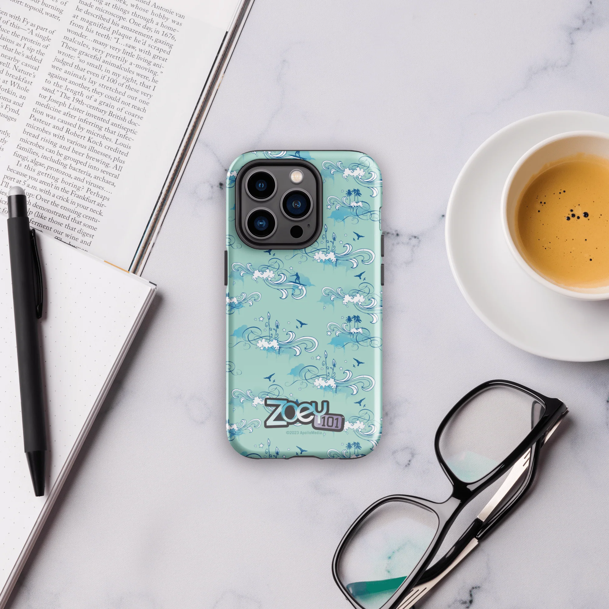 Zoey 101 Pacific Coast Pattern Tough Phone Case - iPhone - Image 32