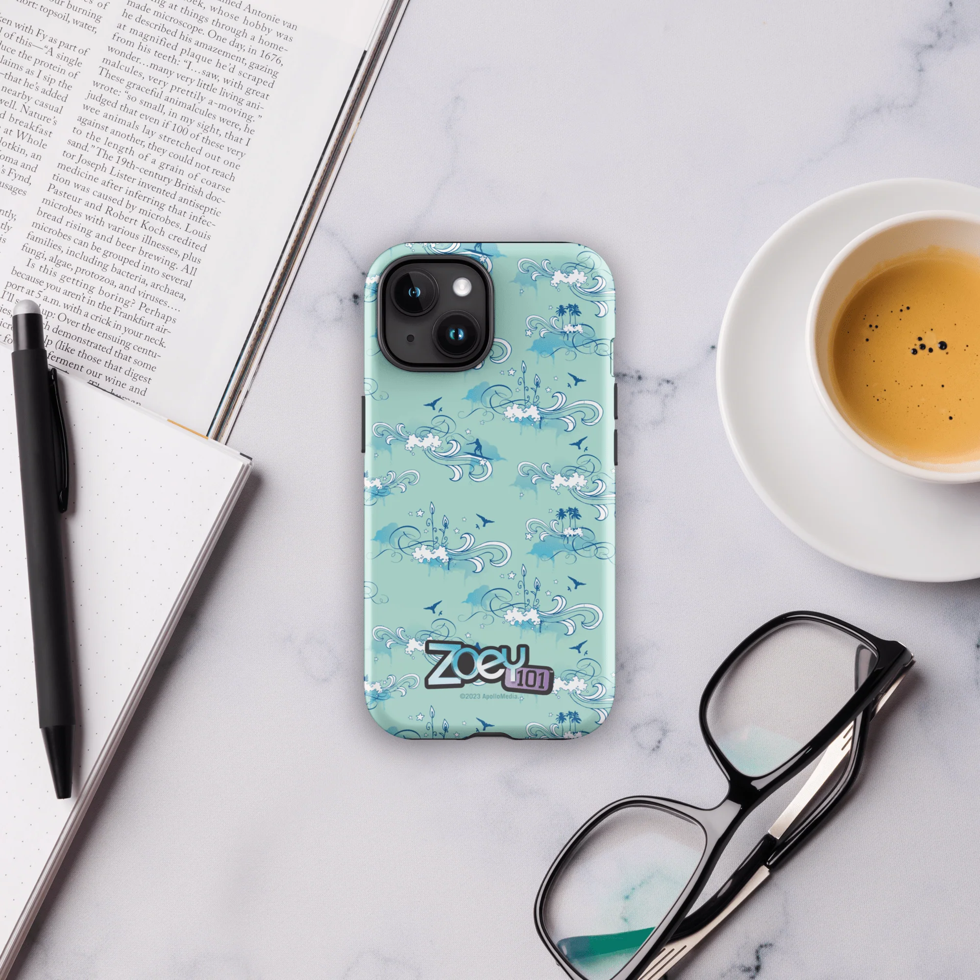 Zoey 101 Pacific Coast Pattern Tough Phone Case - iPhone - Image 38
